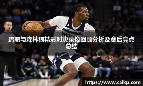 鹈鹕与森林狼精彩对决录像回顾分析及赛后亮点总结